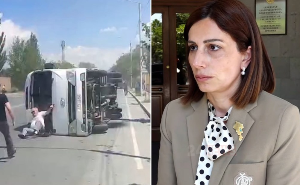 Վթարի ենթարկված աշակերտների առողջությանը վտանգ չի սպառնում, հետազոտվել են, մեկին տեղափոխել ենք Երևան