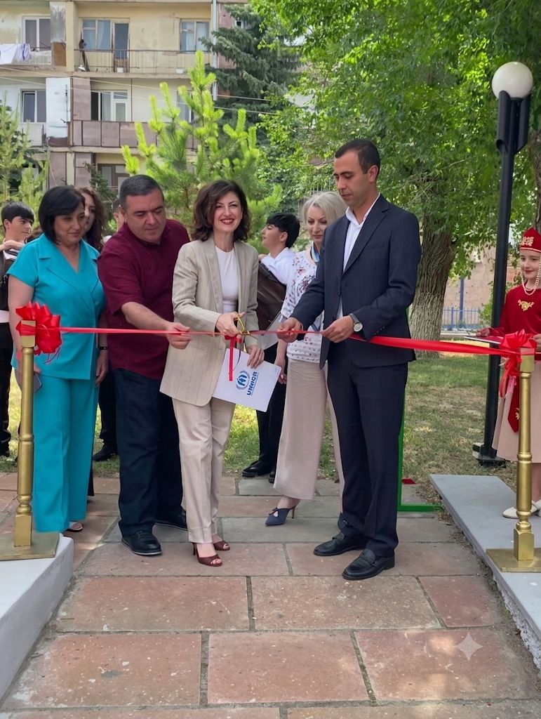 Թալինում բացվեց վերակառուցված ամֆիթատրոնը. Թալինի համայնքապետարան