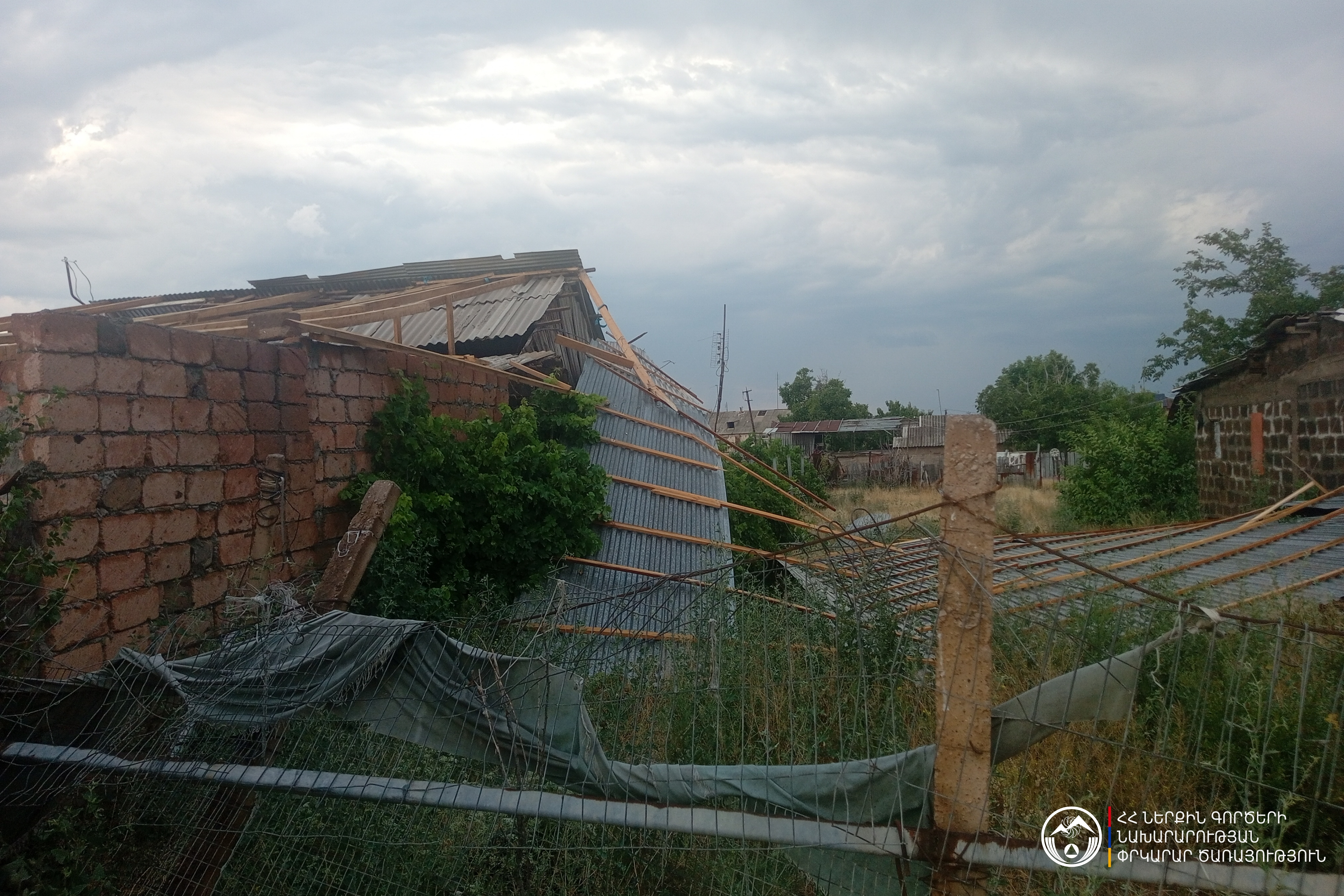 Փրկարարները արձագանքել են քամու վերաբերյալ ստացված բոլոր ահազանգերին