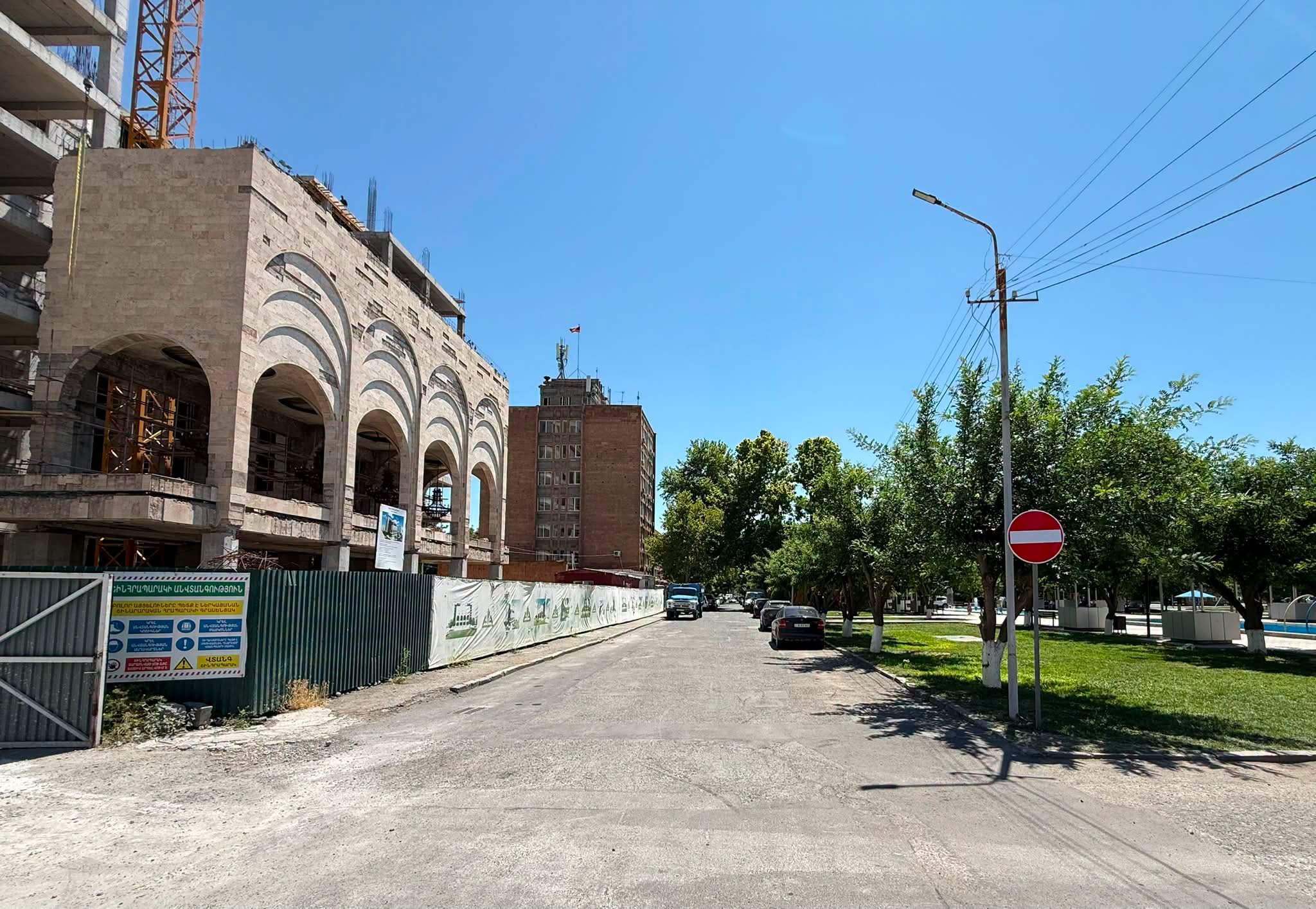 Վաղարշապատի Սբ. Մեսրոպ Մաշտոց փողոցի երթևեկության փոփոխություն