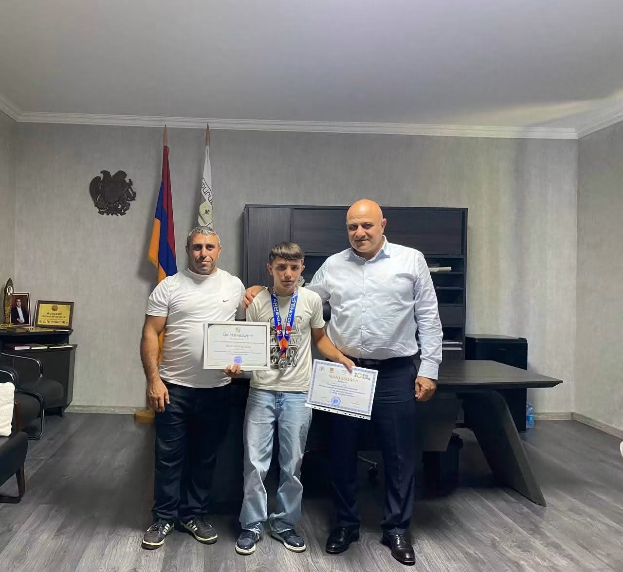 Արծաթե հաջողություն. Ալեն Չաթոյանը՝ Հայաստանի պատանեկան առաջնության մրցանակակիր. Փարաքար համայնք