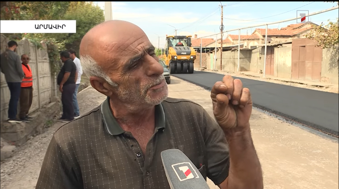 «Բարձրակրունկներով կքանդվեր». ասֆալտապատման աշխատանքներ Լուկաշինում