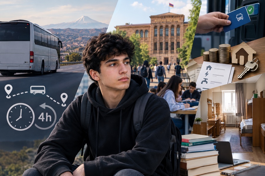 Օրական չորս ժամ՝ ճանապարհին․ Երևանում սովորելու լրացուցիչ գինը