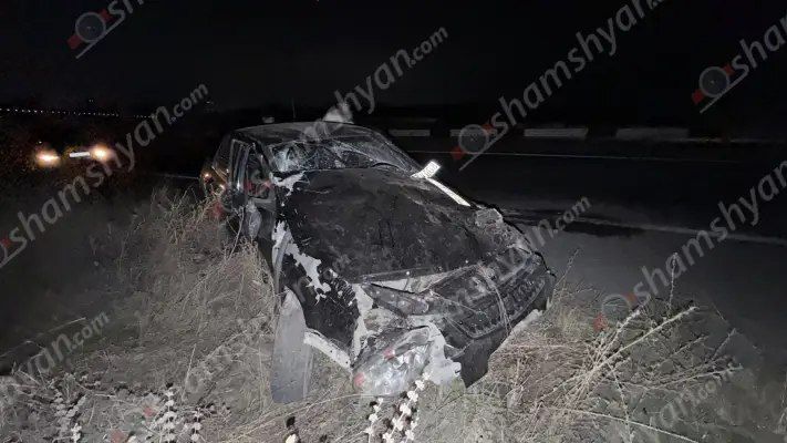 Երևան-Սևան ճանապարհի երթևեկելի մասում «Լադա»-ն բախվել է աղվեսին, ապա՝ քարերին․ կան վիրավորներ