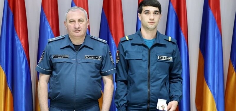Փամբակ գետում որոնողական աշխատանքներ իրականացրած մի խումբ փրկարարներ պարգևատրվել են