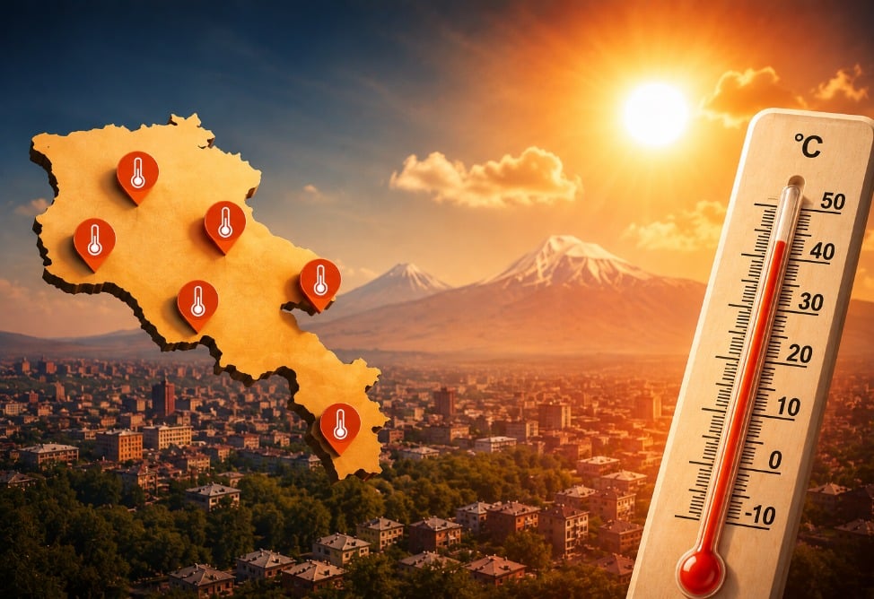 Շոգի նոր ալիք՝ Հայաստանում․ ջերմաստիճանը կհասնի +33․․․+34–ի․ Սուրենյան