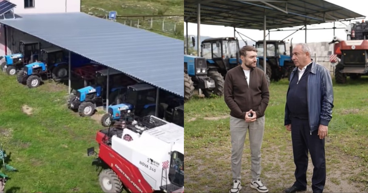 19 միավոր գյուղտեխնիկա, ավելի քան 200 մլն դրամ ներդրում. տպավորիչ պատկեր` Լոռի Բերդում