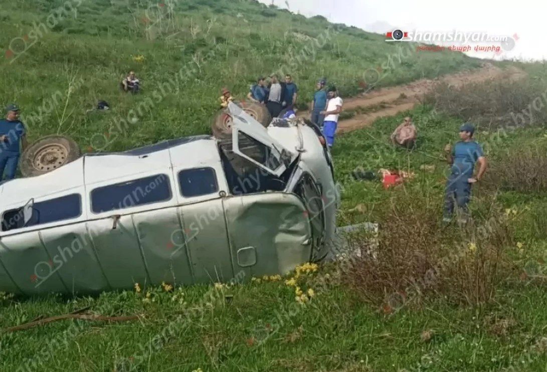 Ողբերգական ավտովթար Կոտայքի մարզում ․ «UAZ»-ի 45-ամյա վարորդը մահացել է