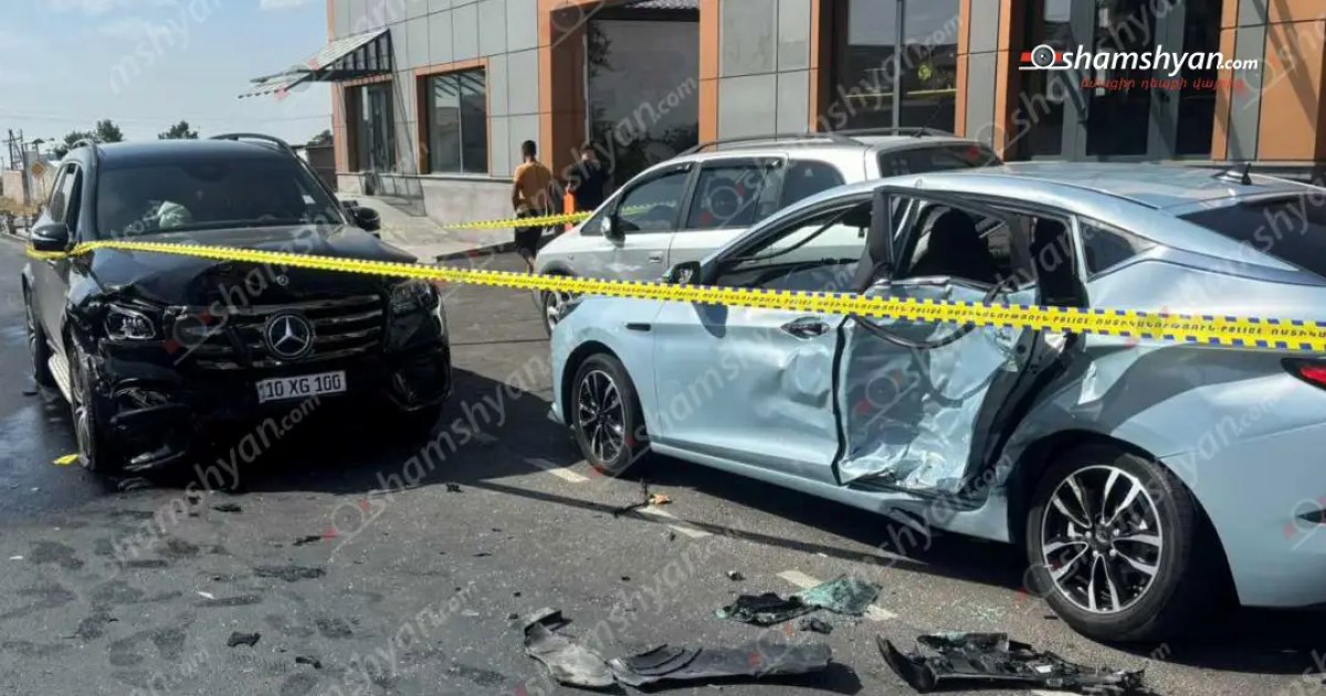 Ձորաղբյուրում բшխվել են «Mercedes GLS 450»-ը, «JAC»-ը և «Opel Zafira»-ն․ կան վիրшվորներ