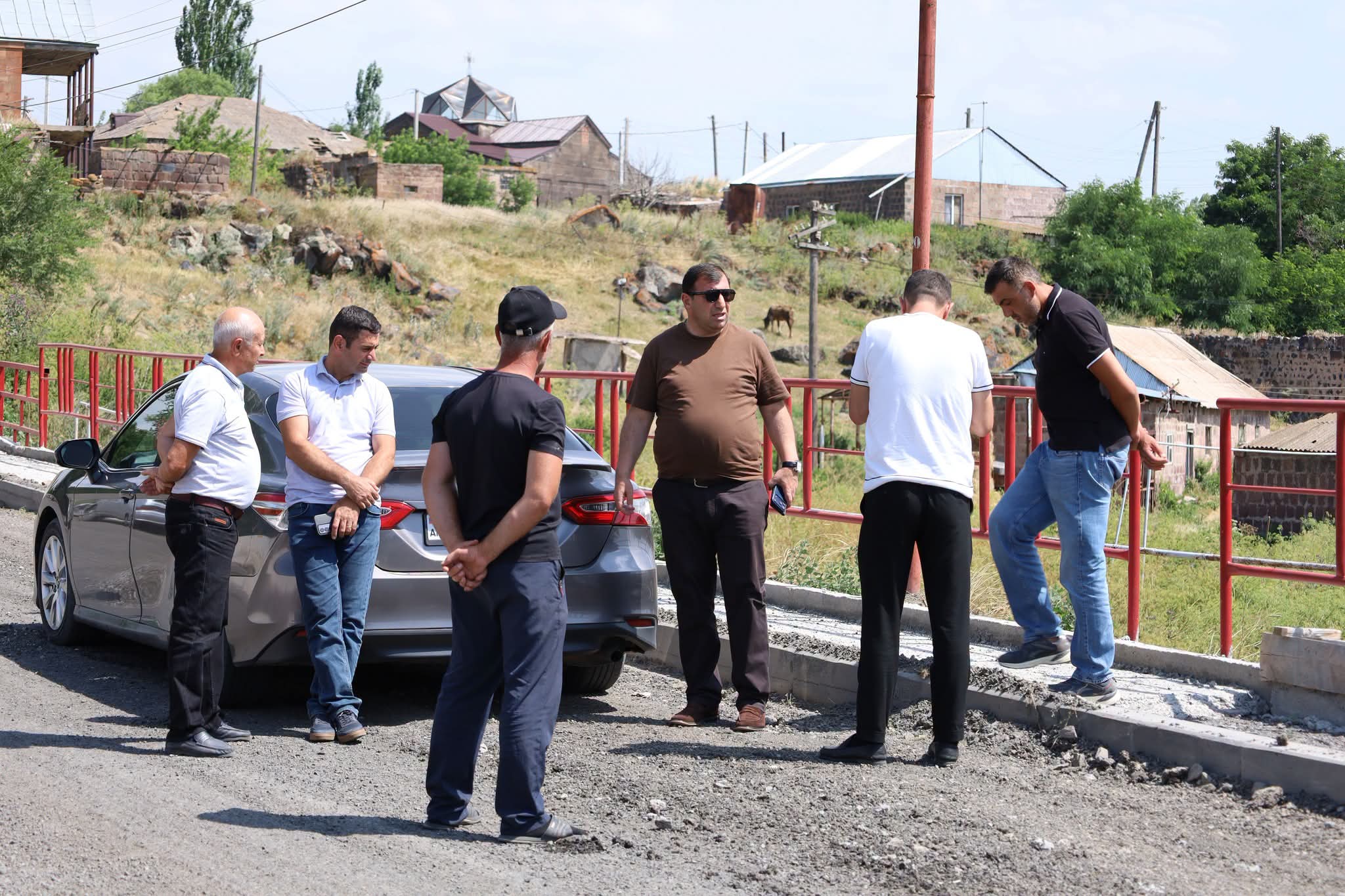 Անի համայնքի ղեկավարն աշխատանքային շրջայց է կատարել բնակավայրերում. Անիի համայնքապետարան