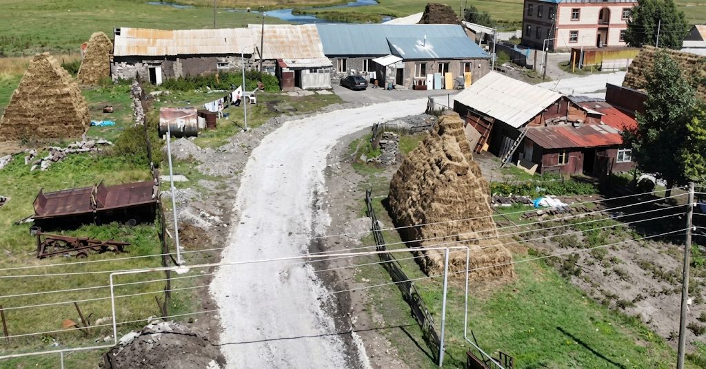 Աշոցքի երեք բնակավայրերում սալարկման աշխատանքներ են իրականացվում.Աշոցքի համայնքապետարան
