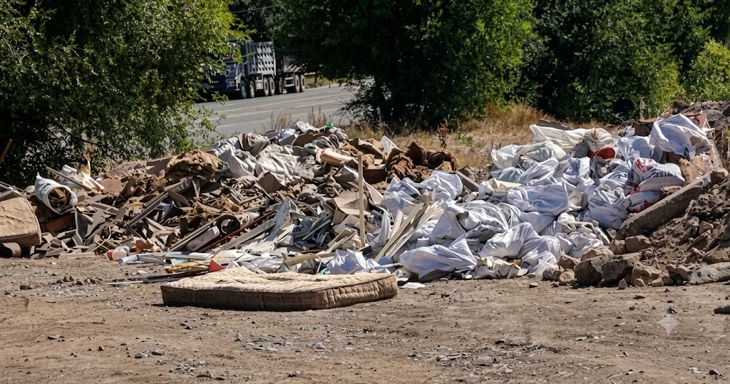 Անօրինական աղբավայր՝ Գյումրու «դարպասների» մոտ.Գյումրու քաղաքապետարան