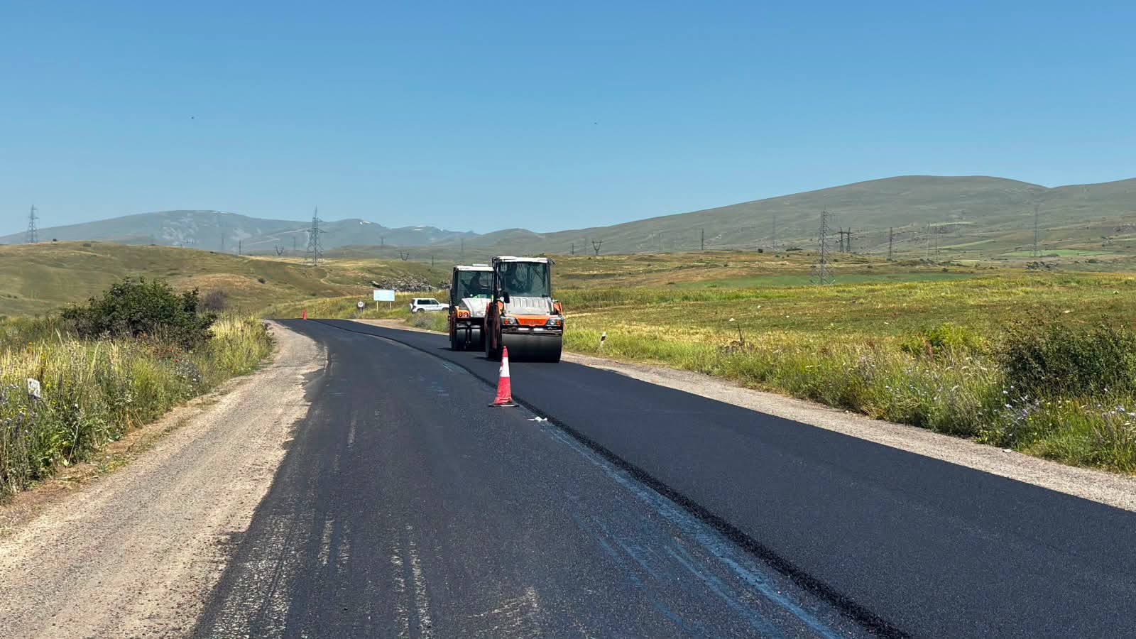 Մ-2 ճանապարհի Սպանդարյան–Անգեղակոթ հատվածում շարունակվում են նորոգման աշխատանքները. Ճանապարհային դեպարտամենտ