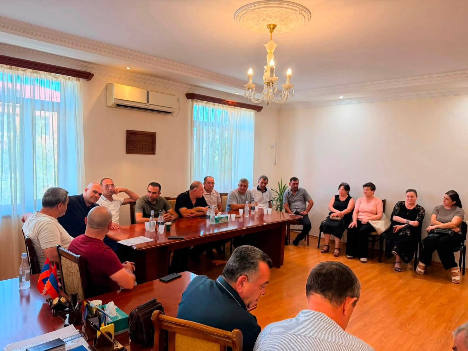 Ագարակի մարզադաշտի հենապատի հիմնանորոգման նախագիծը ներկայացվել է հանրային քննարկման. Մեղրիի համայնքապետարան