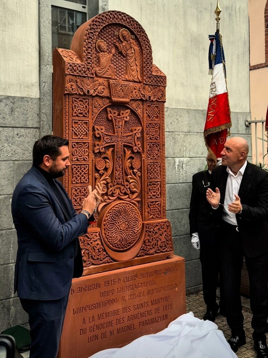Սեն Շամոնում խաչքար է կանգնեցվել՝ ի հիշատակ Հայոց ցեղասպանության զոհերի. Քաջարանի համայնքապետարան