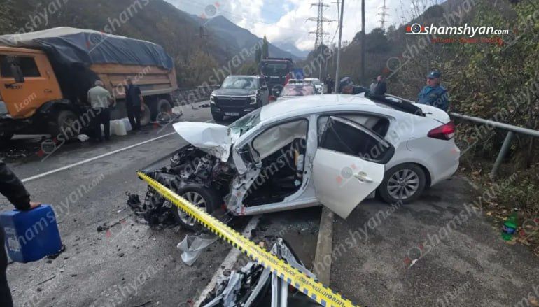 Քաջարանում բախվել են «Կամազ»-ը և «Kia Forte»․ կա վիրшվոր