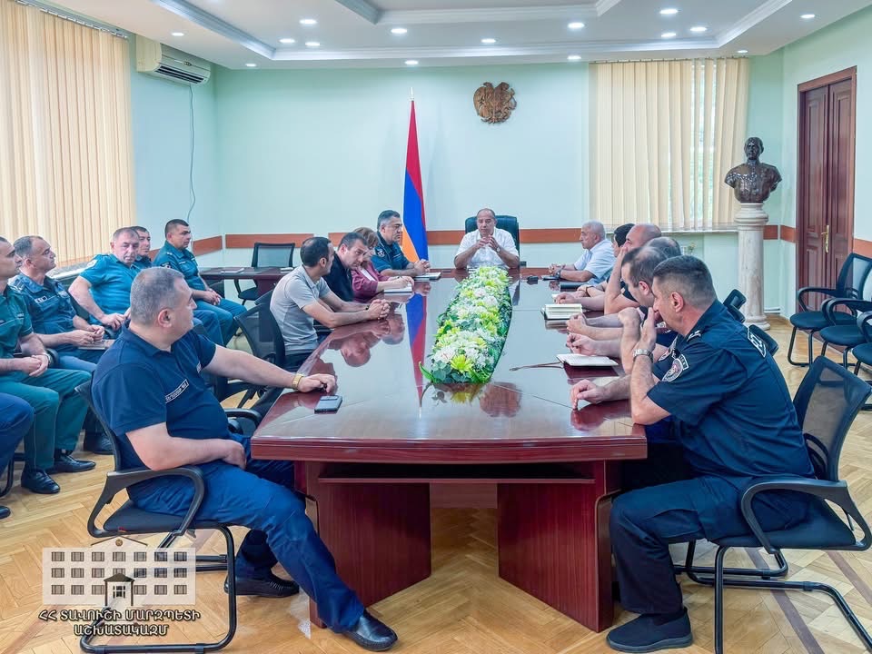 Տավուշի մարզպետարանում քննարկվել են անտառների պահպանության և հրդեհների կանխարգելման հարցեր